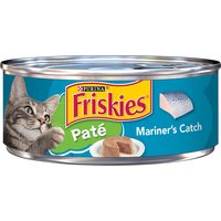 Friskies Pate Wet Cat Food, Mariner's Catch, 5.5 Ounce