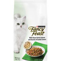 Fancy Feast Dry Cat Food, Ocean Fish & Salmon, 3 Pound