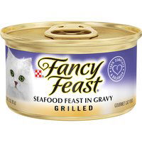 Fancy Feast Grilled Seafood Feast, Gravy, 3 Ounce