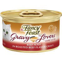 Fancy Feast Gravy Lovers Beef Feast In Roasted Beef Gravy, 3 Ounce