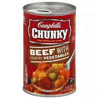 Campbell's Chunky Beef with Country Vegetables Soup, 18.8 Ounce