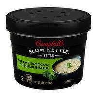 Campbells Slow Kettle Soup, Broccoli Cheddar, 15.5 Ounce
