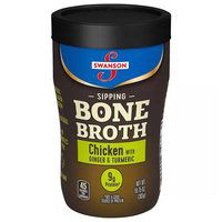 Swanson Sip Bone Broth, Ginger, 10.75 Ounce