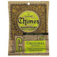 Chimes Ginger Chews, Original, 5 Ounce