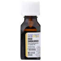 Aura Cacia Sandalwood In Jojoba Oil, 0.5 Ounce