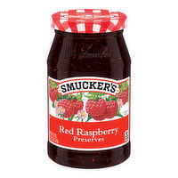Smucker's Red Raspberry Preserves, 18 Ounce