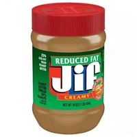 Jif Peanut Butter Creamy, Reduced Fat, 16 Ounce