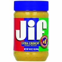 Jif Extra Crunchy Peanut Butter, 16 Ounce