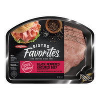 Land O'Frost Bistro Favorites Black Peppered Uncured Beef, 6 Ounce