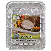 Handi-Foil Eco-Foil Roaster Pan, 3 Each