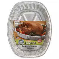 Handi-Foil Eco-Foil Rack Roaster Pan, Giant Oval, 1 Each