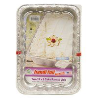 Handi-Foil Eco-Foil Cake Pans, 13 X 9, 2 Each