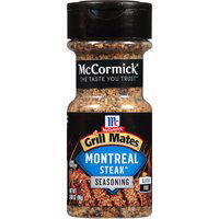 McCormick Grill Mates Montreal Steak Seasoning, 3.4 Ounce