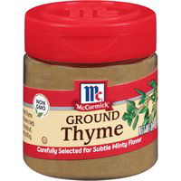 McCormick Ground Thyme, 0.7 Ounce