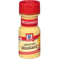 McCormick Ground Mustard, 1.75 Ounce