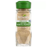 McCormick Organic Gourmet Ground White Pepper, 1.75 Ounce