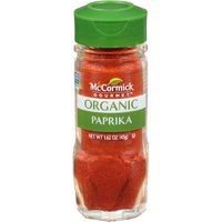 McCormick Gourmet Organic Paprika, 1.62 Ounce