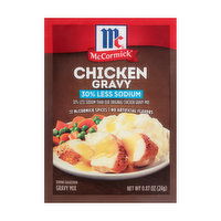 McCormick Chicken Gravy 30% Less Sodium, 0.87 Ounce