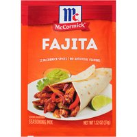 McCormick Fajita Seasoning Mix, 1.12 Ounce