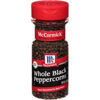 McCormick Whole Black Peppercorns, 3.5 Ounce