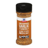 McCormick Garlic Onion Black Pepper Sea Salt All Purpose Seasoning, 4.25 Ounce