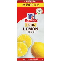 McCormick Pure Lemon Extract, 2 Ounce