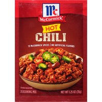 McCormick Seasoning Mix, Hot Chili, 1.25 Ounce