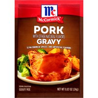 McCormick Pork Gravy Mix, 0.87 Ounce