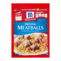 Mccormick Swedish Meatball Seasoning Mix, 2.11 Ounce