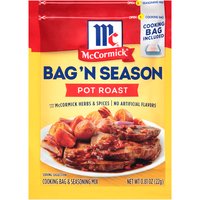 McCormick Bag 'n Season Pot Roast Cooking Bag & Seasoning Mix, 0.81 Ounce