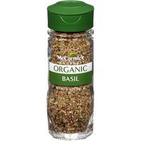 McCormick Organic Gourmet Basil Leaves, 0.55 Ounce