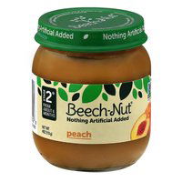 Beech-Nut Baby Food, Peaches, Stage 2, 4 Ounce