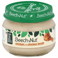 Beech-Nut Baby Food, Chicken & Broth, Stage 1, 2.5 Ounce