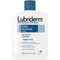 Lubriderm Lotion, Daily Moisture Fragrance Free, 6 Ounce