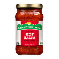 Green Mountain Gringo Salsa, Hot, 16 Ounce