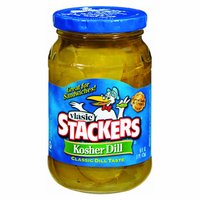 Vlasic Stackers Kosher Dill, 16 Ounce