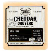 Cheddar Gruyere Alpine, 8 Ounce