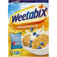 Weetabix Whole Grain Cereal, 14 Ounce