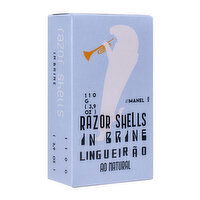 Ati Manel Razor Shells In Brine, 4.2 Ounce