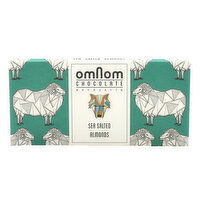 Omnom Sea Salted Almonds Milk Chocolate Bar, 60 Gram