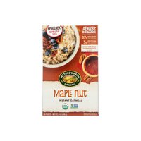 Nature's Path Organic Oatmeal, Hot, Maple Nut, 14 Ounce