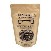 Hamakua Hawaiian Macadamia Nut Butter Toffee, 8 Ounce