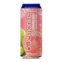 Blue Monkey Sparkling Juice Guava, 11.2 Ounce