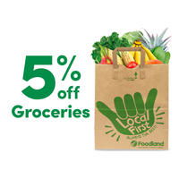 5% Off Groceries, 1 Each