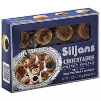 Siljans Pastry Shells, 1.4 Ounce