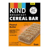 Kind Cereal Bars Peanut Butter, 9.3 Ounce