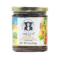 Ohelo's Mango Chutney, Spicy Macadamia Nut, 11 Ounce