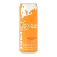 Red Bull Strawberry Apricot Limited Time, 12 Ounce