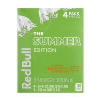 Red Bull The Summer Edition Curuba Elderflower Energy Drink (4-pack), 33.6 Ounce