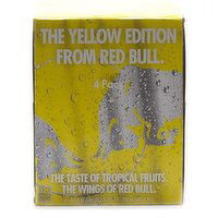 Red Bull Energy Drink, Yellow Edition, Cans (Pack of 4), 32 Ounce